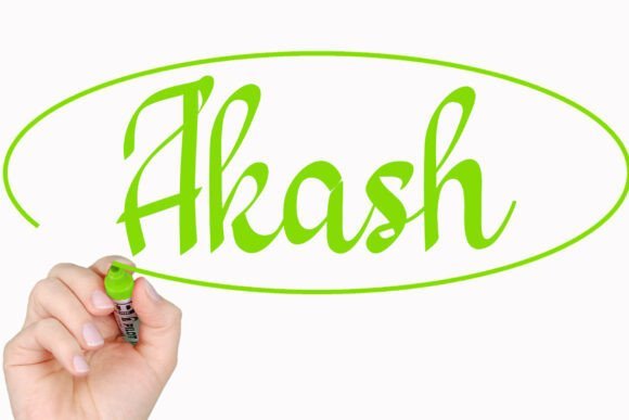 Akash Font - Featured Image