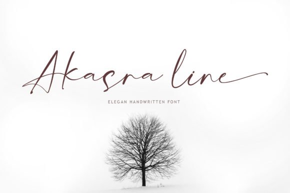 Akasra Line Font - Featured Image