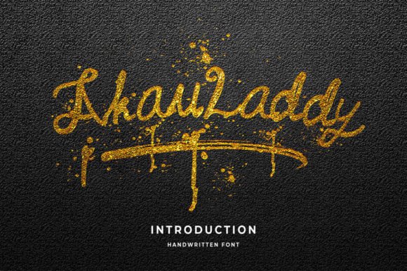 Akau Laddy Font - Featured Image