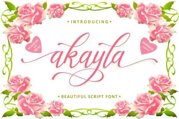 Akayla Font - Featured Image