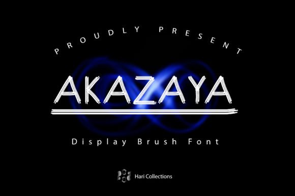 Akazaya Font - Featured Image