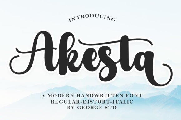 Akesta Font - Featured Image