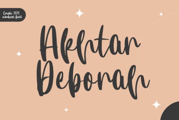 Akhtar Deborah Font - Featured Image