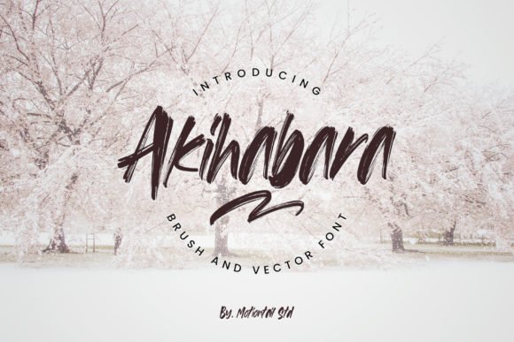 Akihabara Font - Featured Image
