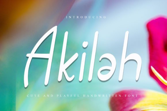 Akilah Font - Featured Image