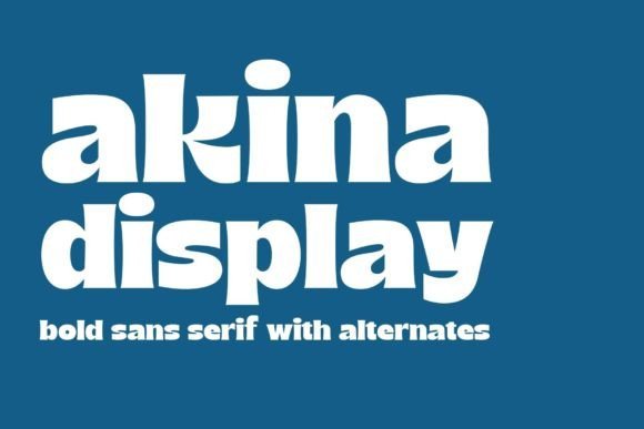 Akina Font - Featured Image