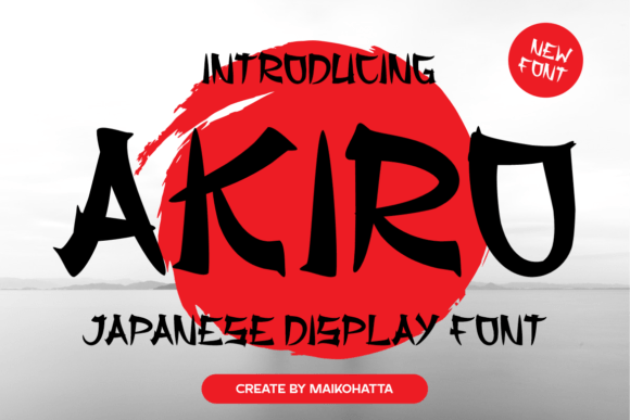 Akiro Font - Featured Image