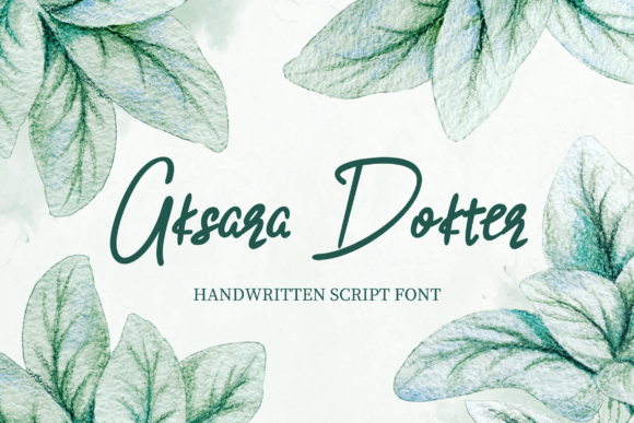 Aksara Dokter Font - Featured Image