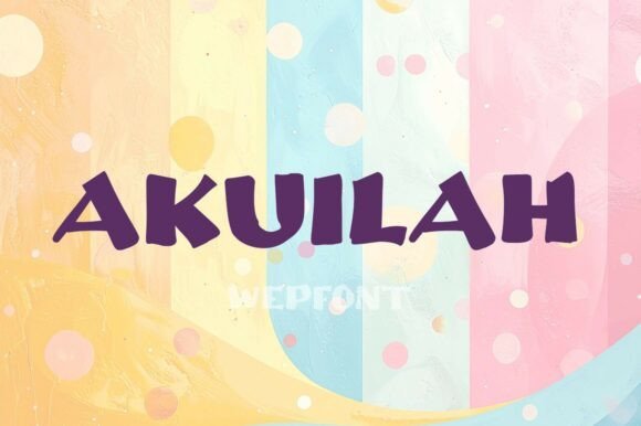 Akuilah Font - Featured Image