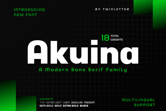 Akuina Font - Featured Image