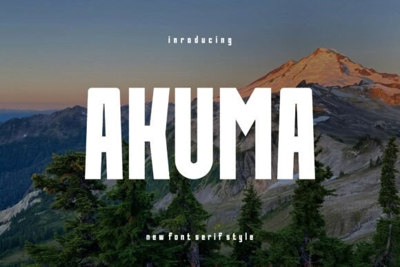 Akuma Font - Featured Image