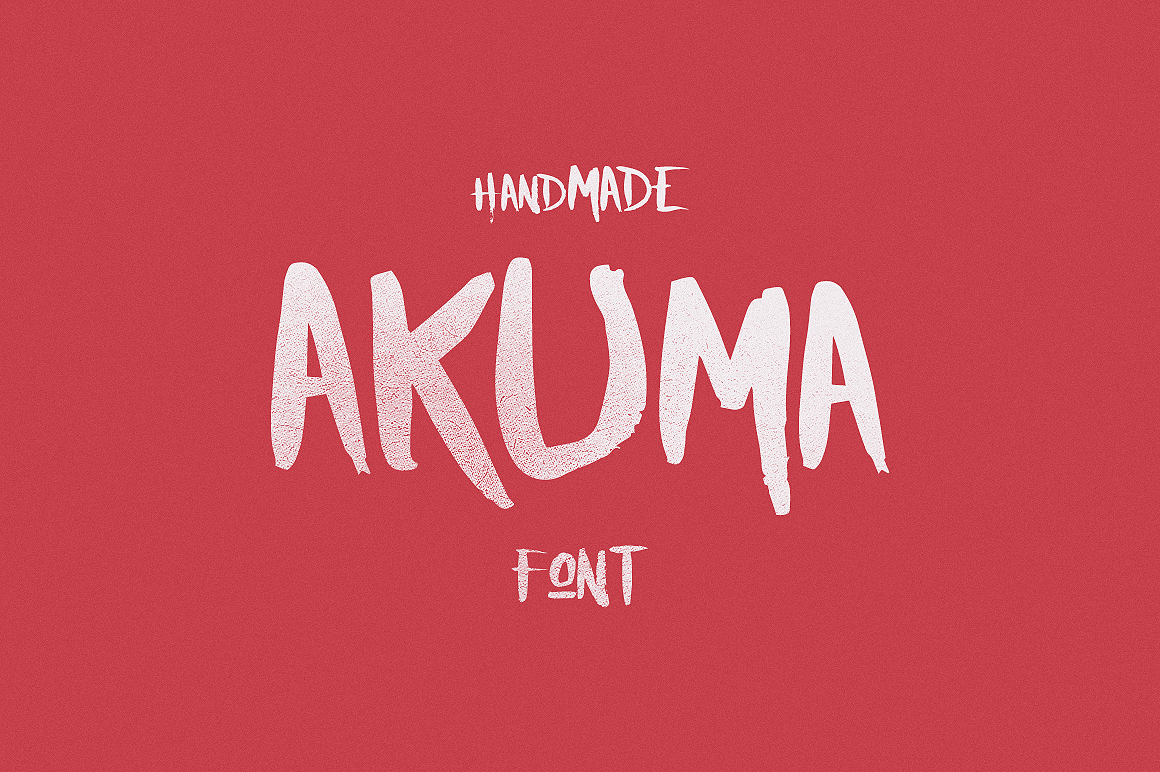 Akuma Font - Featured Image