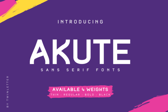 Akute Font - Featured Image