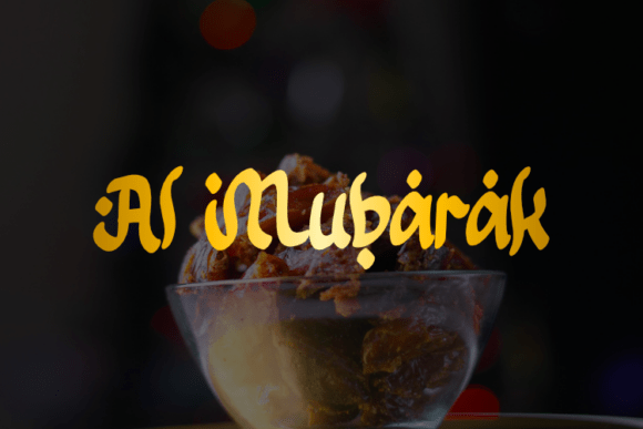 Al Mubarak Font - Featured Image