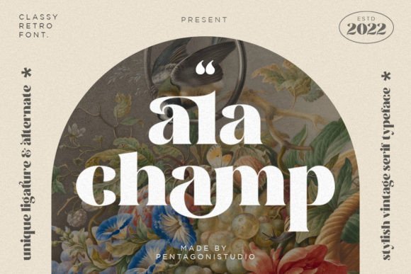 Ala Champ Font - Featured Image