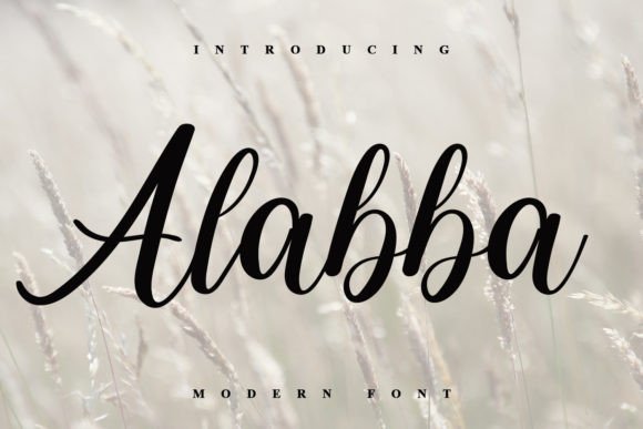 Alabba Font - Featured Image