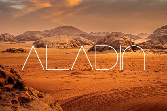 Aladin Font - Featured Image