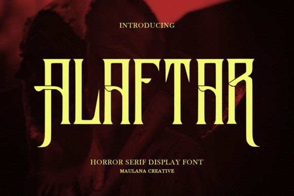 Alaftar Font - Featured Image