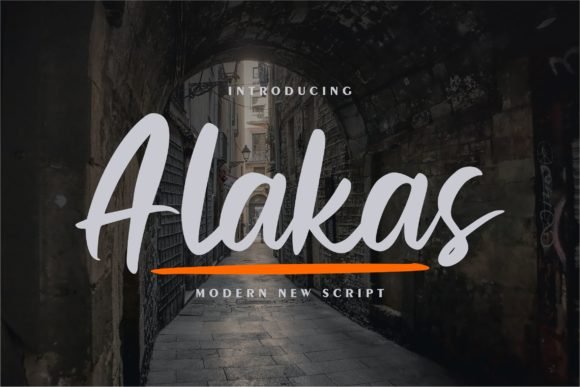 Alakas Font - Featured Image
