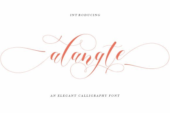 Alangte Font - Featured Image