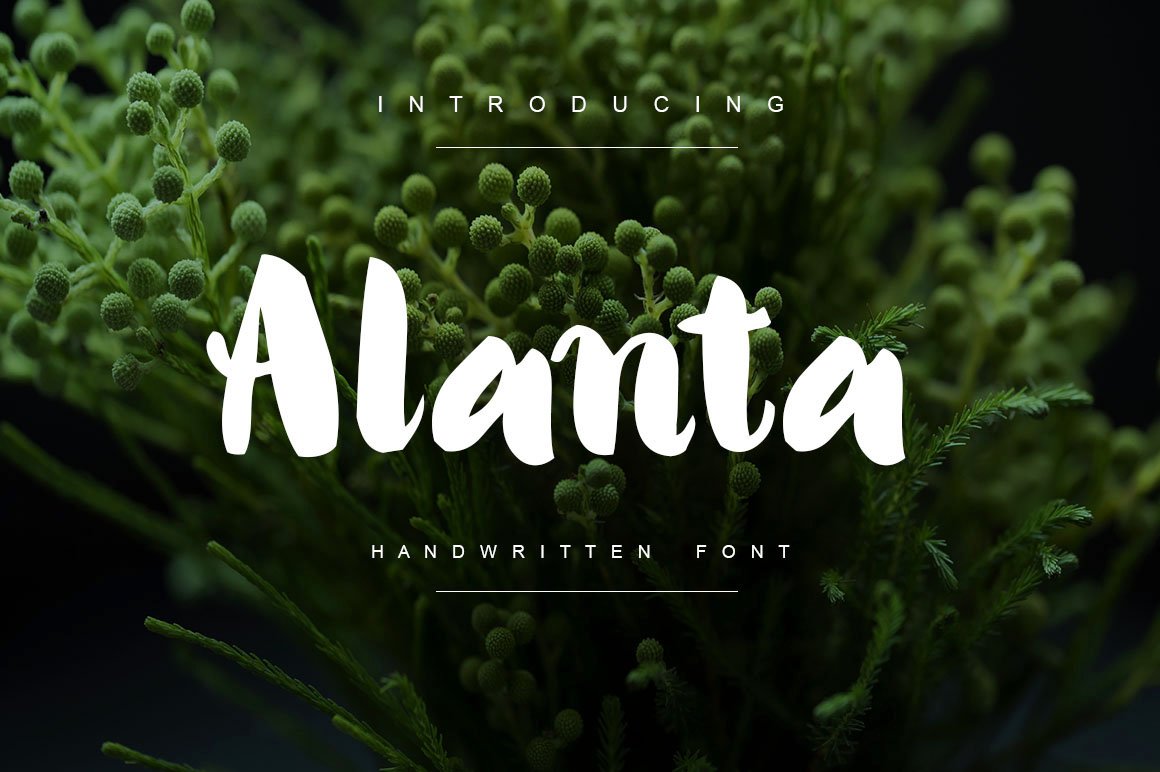 Alanta Font - Featured Image