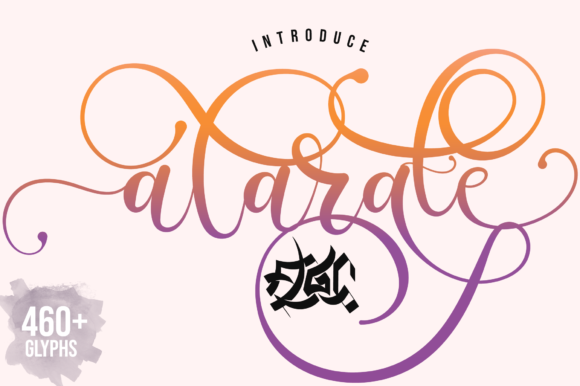 Alarate Script Font - Featured Image
