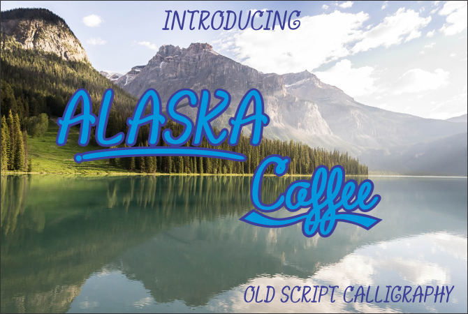 Alaska Coffee Font - Featured Image