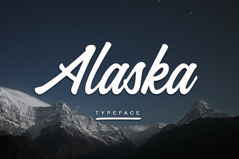 Alaska Font - Featured Image