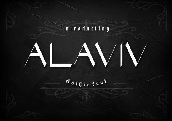 Alaviv Font - Featured Image