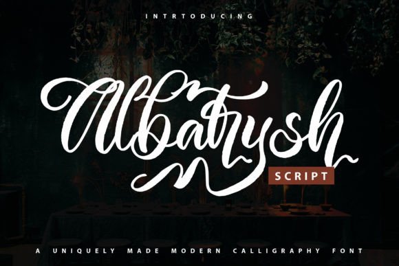 Albatrysh Font - Featured Image