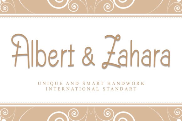 Albert Zahara Font - Featured Image