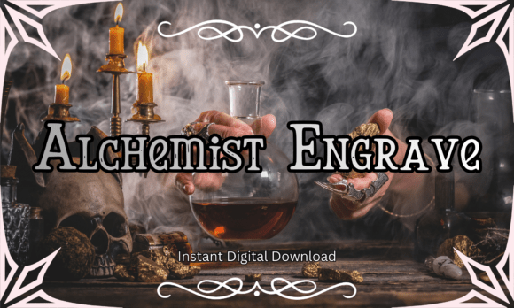 Alchemist Engrave Font - Featured Image
