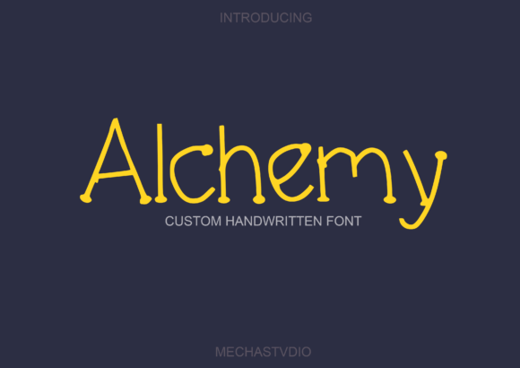 Alchemy Font - Featured Image