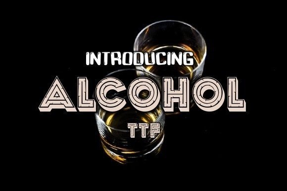 Alcohol Font - Featured Image