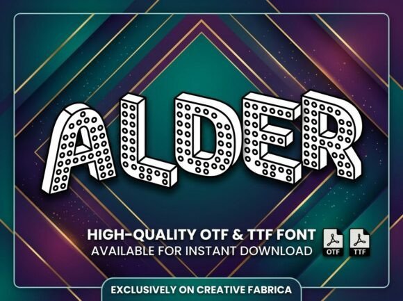 Alder Font - Featured Image