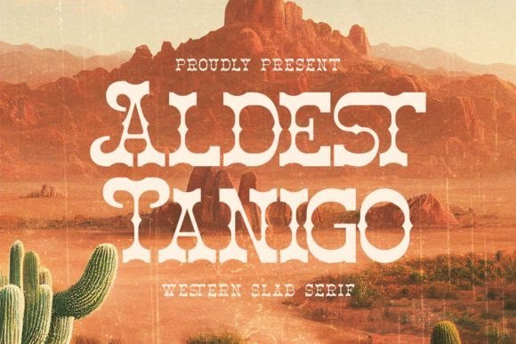 Aldest Tanigo Font - Featured Image