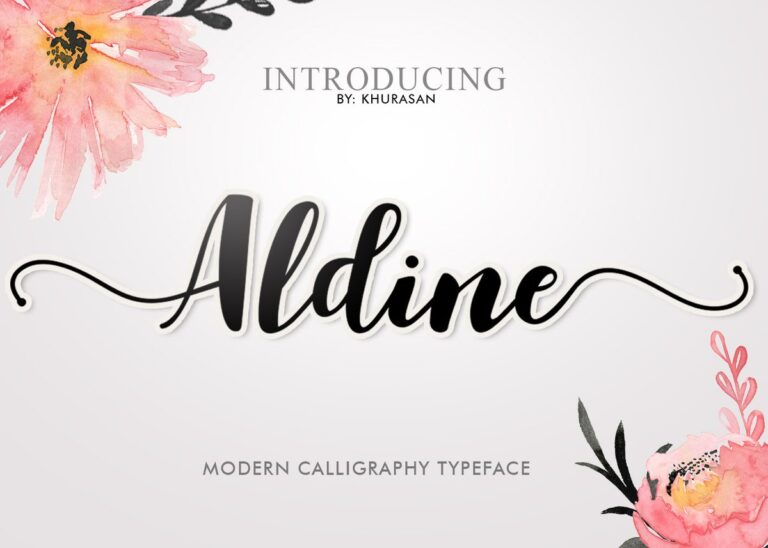 Aldine Font - Featured Image