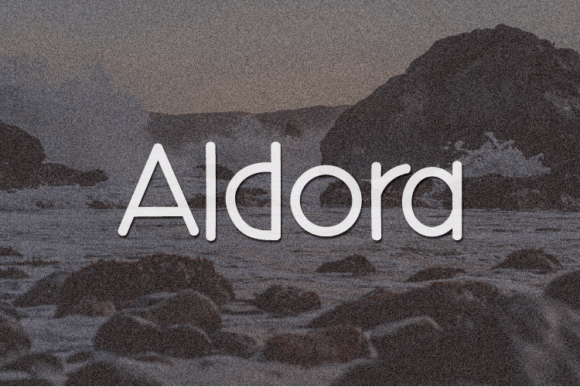 Aldora Font - Featured Image