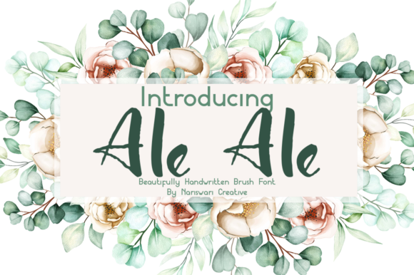 Ale Ale Font - Featured Image