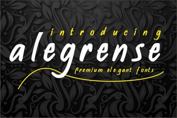 Alegrense Font - Featured Image