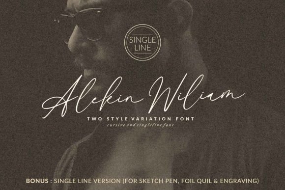 Alekin Wiliam Font - Featured Image