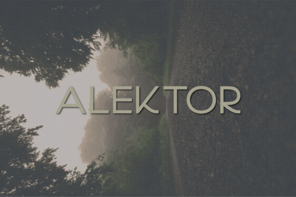 Alektor Font - Featured Image