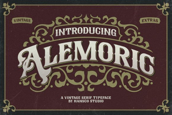 Alemoric Font - Featured Image