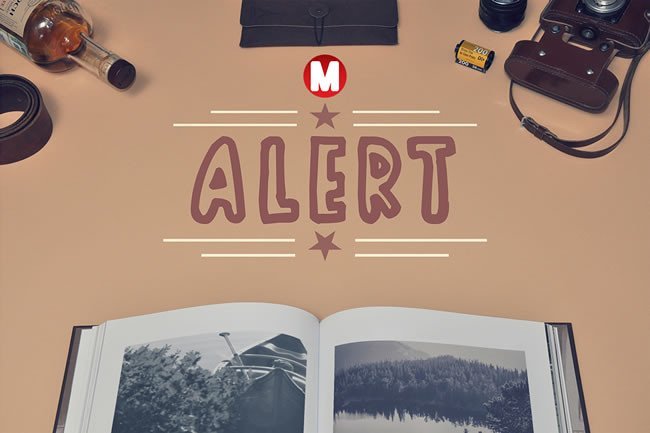 Alert Font - Featured Image