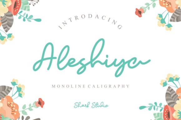 Aleshiya Font - Featured Image