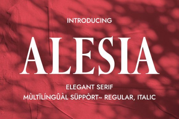 Alesia Font - Featured Image