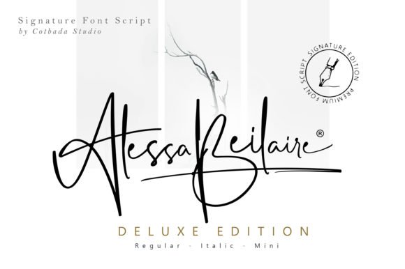 Alessa Beilaire Font - Featured Image
