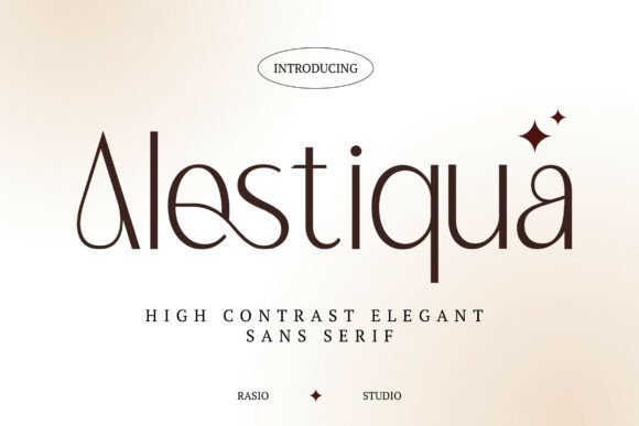 Alestiqua Font - Featured Image