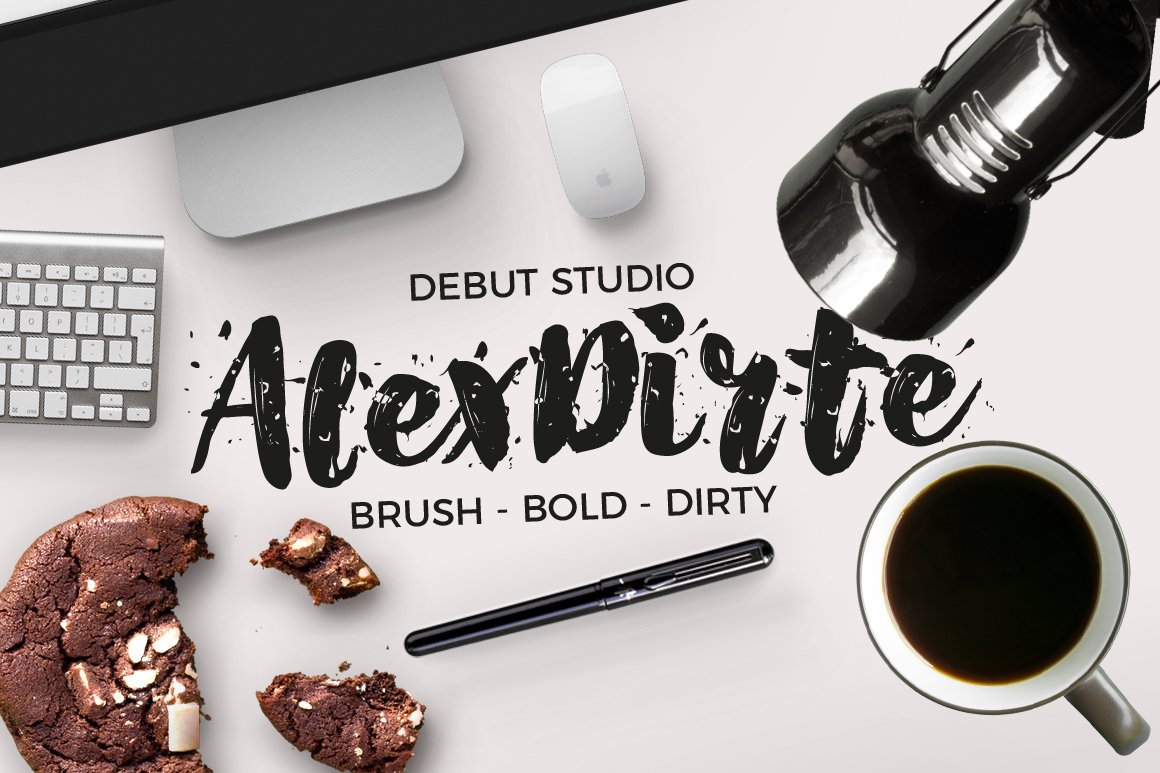AlexDirte Font - Featured Image