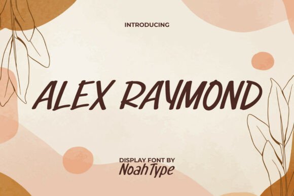 Alex Raymond Font - Featured Image